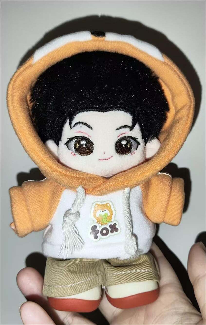 Hoodie for 20Cm Plushie Dolls, Plush Dolls Outfit,Dress Suits